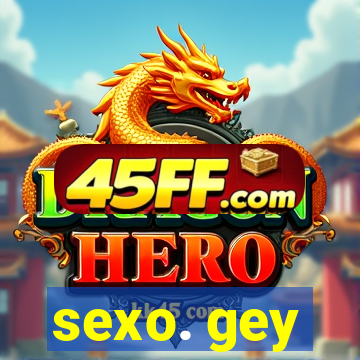 sexo. gey